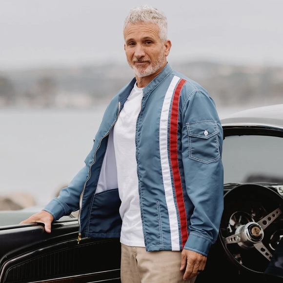 Birdwell Le Mans Racing Jacket - Federal Blue - Men’s sz M - Picture 8 of 11